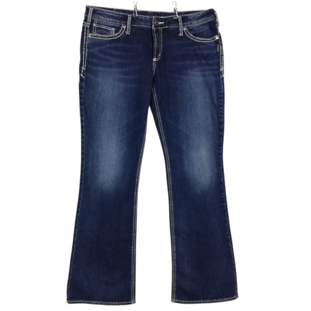Silver Jeans Indigo Flare Boot Cut Denim size 34